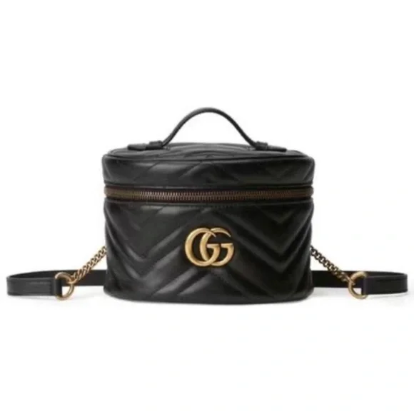Gucci | Bags | Gucci Marmont Gg Logo Matelasse Quilted  display picture 1